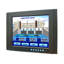 15インチ XGA  LCDパネルマウントモニター　抵抗膜式（シングルタッチ）+ ACアダプタ・ケーブル